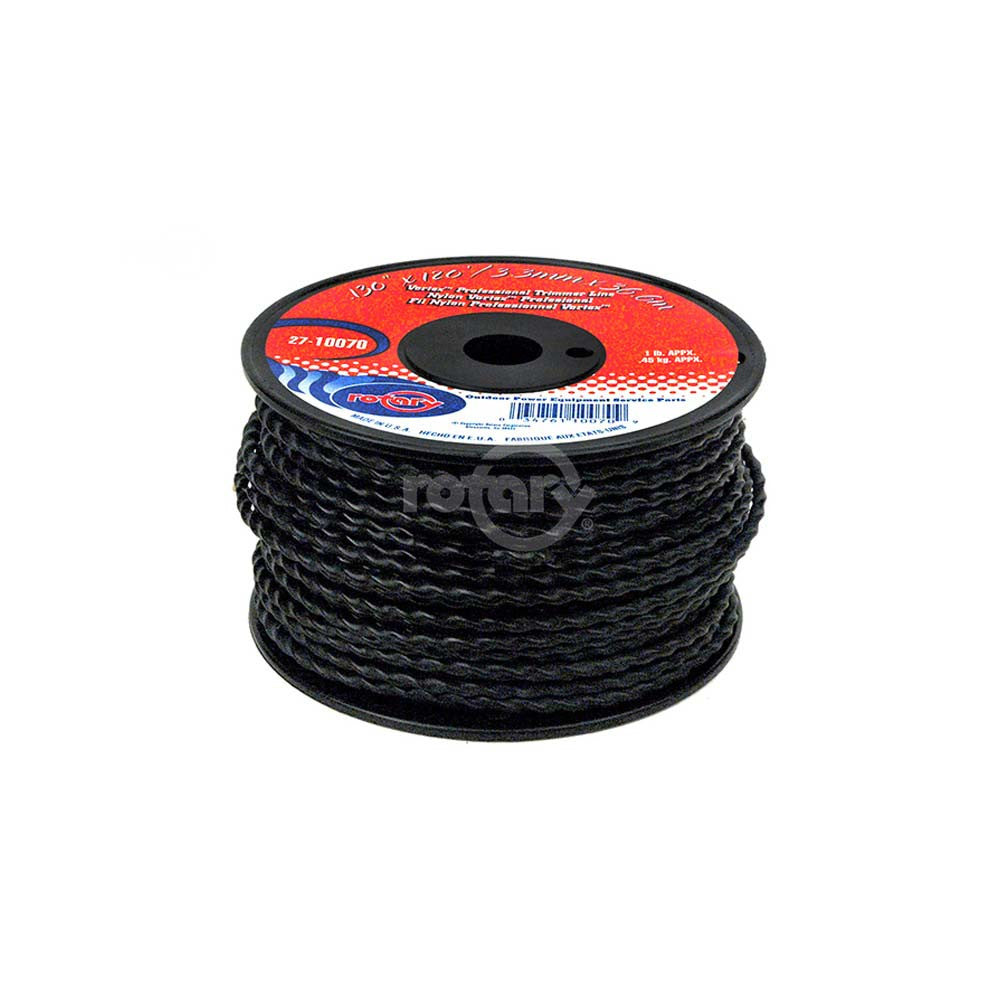 Rotary - 10070 - LINE TRIMMER VORTEX .130X120' SMALL SPOOL - Rotary Parts Store