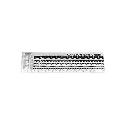 Rotary - 10958 - SAW CHAIN SCALE CHART - Rotary Parts Store