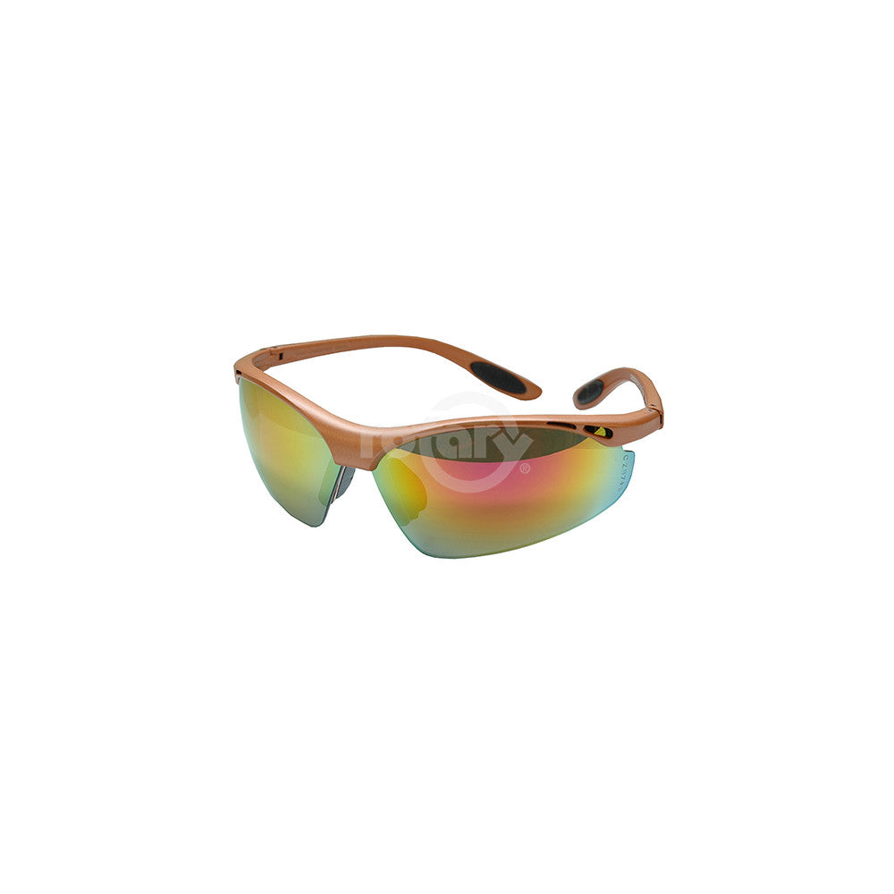 Rotary - 11601 - SAFETY GLASSES TALON 119 RED REVO ORANGE - Rotary Parts Store