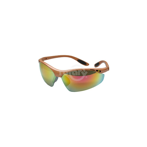 Rotary - 11601 - SAFETY GLASSES TALON 119 RED REVO ORANGE - Rotary Parts Store