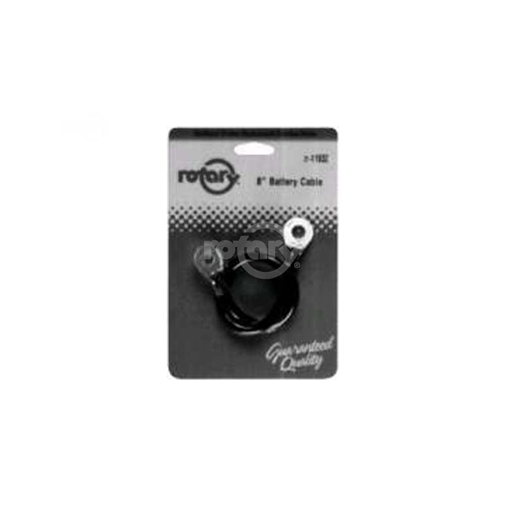Rotary - 11932 - CABLE BATTERY CARDED 8" RED - Rotary Parts Store