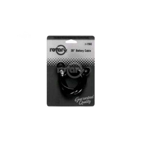 Rotary - 11943 - CABLE BATTERY CARDED 20" BLACK - Rotary Parts Store