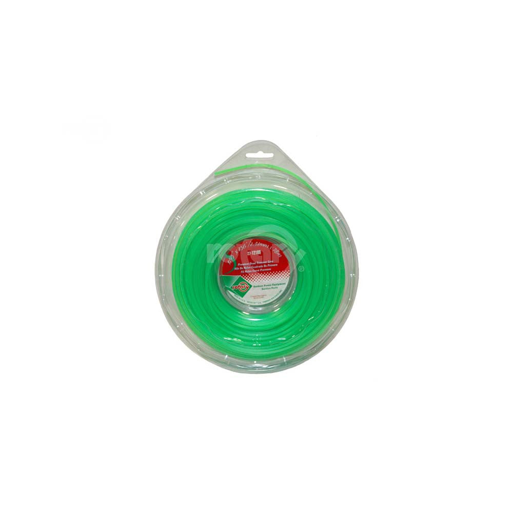 Rotary - 12189 - LINE TRIMMER .095  256' LGE DONUT QUAD GREEN - Rotary Parts Store