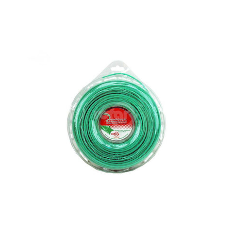 Rotary - 12204 - LINE TRIMMER .080  320' LGE DONUT QUAD-TEX TWIST GREEN - Rotary Parts Store