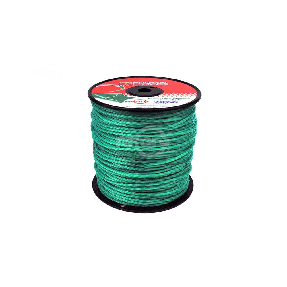 Rotary - 12210 - LINE TRIMMER .105 550' MED SPOOL QUAD-TEX TWIST GREEN - Rotary Parts Store