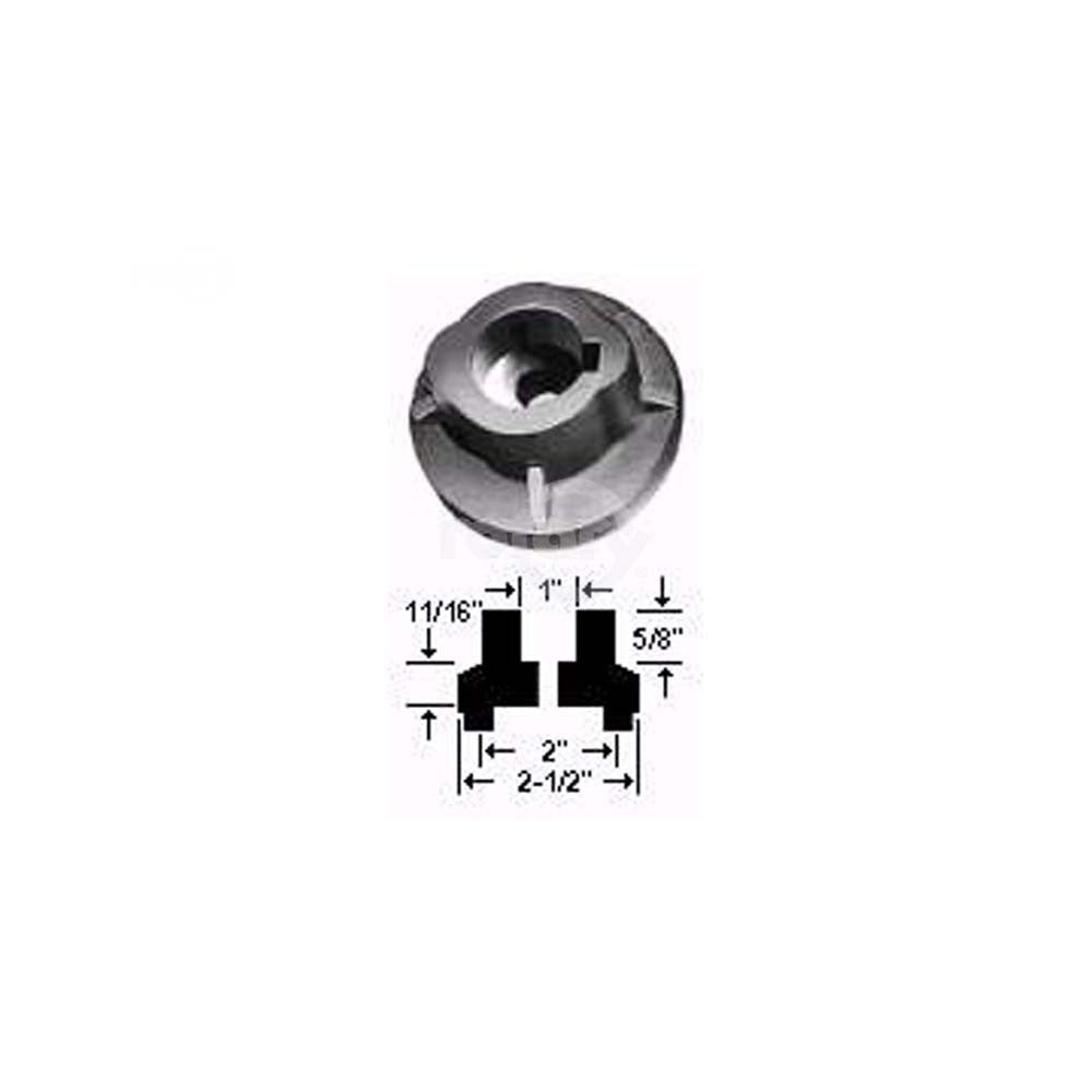 Rotary - 1225 - ADAPTOR BLADE 1" - Rotary Parts Store