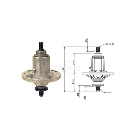 Rotary - 12910 - SPINDLE ASSEMBLY FOR JOHN DEERE                              