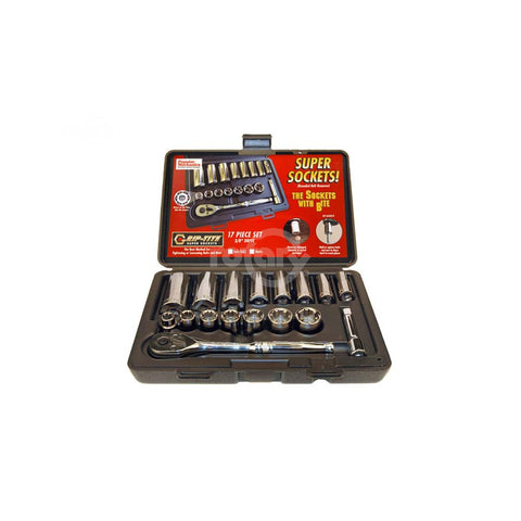 Rotary - 13556 - GRIP-TITE 17 PC SAE SOCKET SET                               