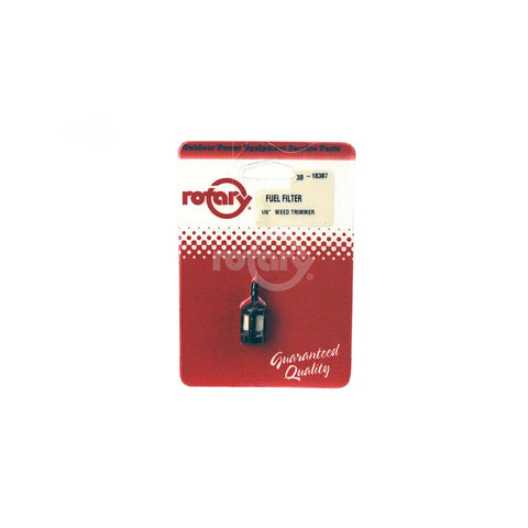Rotary - 18387 - FILTER FUEL 1/8" CARDED #4995                                