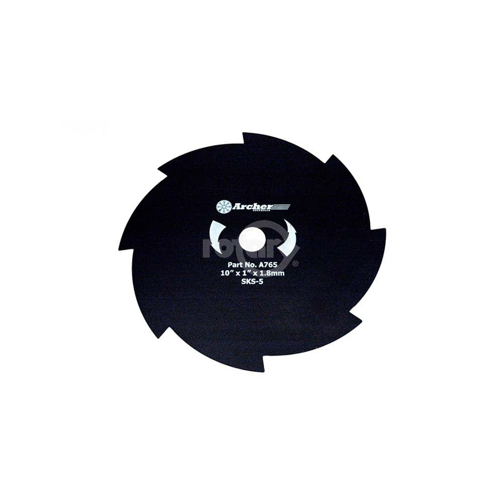 Rotary - 4279 - BLADE BRUSH 10"X1" 8T                                        