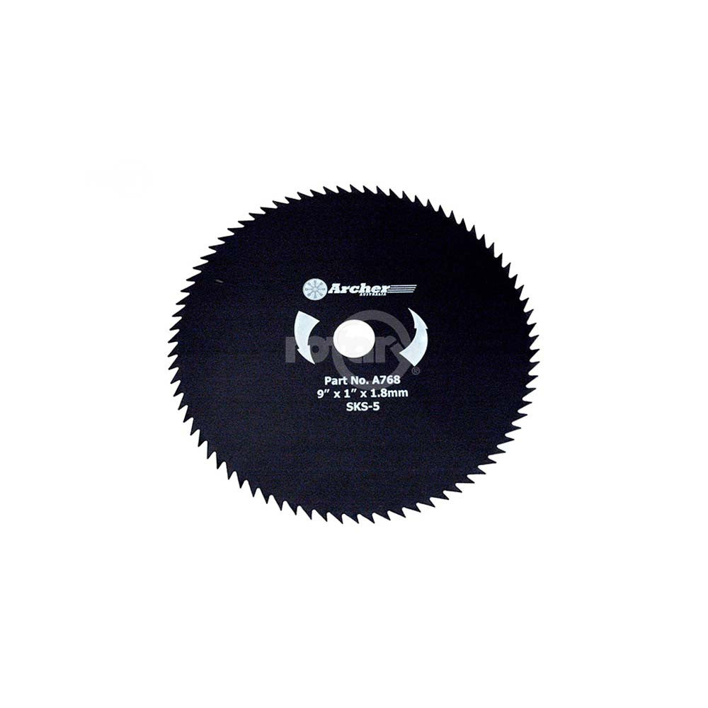 Rotary - 4400 - BLADE BRUSH 9"X1" 80T                                        