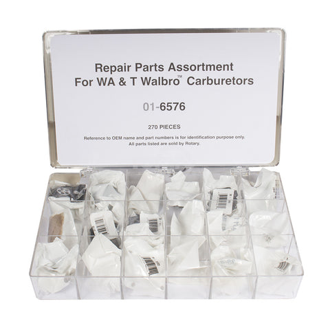 Rotary - 6576 - ASSORTMENT PARTS REPAIR WALBRO                               