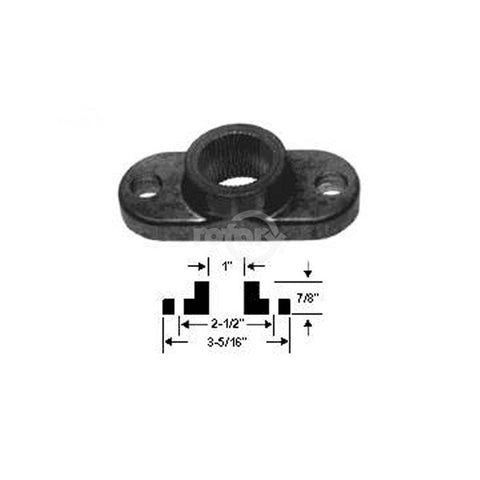 Rotary - 7119 - ADAPTOR BLADE SPLINED 1" (HUB ONLY)-MTD                      