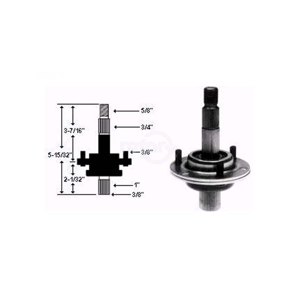 Rotary - 7156 - SPINDLE ASSEMBLY MTD                                         