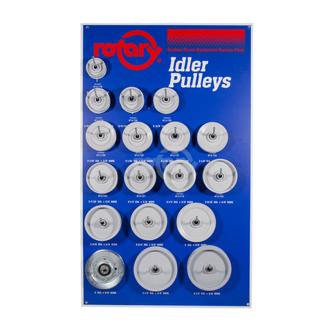 Rotary - 717 - ASSORTMENT PULLEY STEEL IDLERS                               