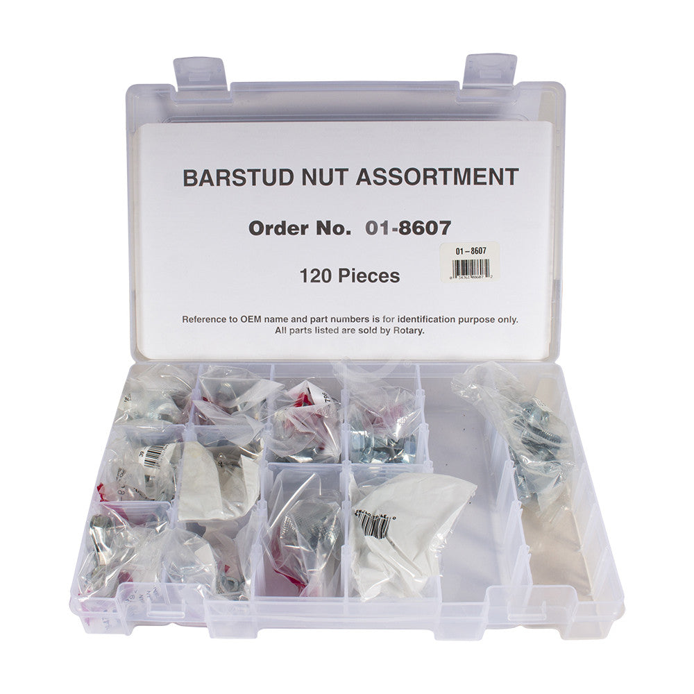 Rotary - 8607 - ASSORTMENT NUT BAR STUD                                      
