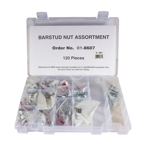 Rotary - 8607 - ASSORTMENT NUT BAR STUD                                      